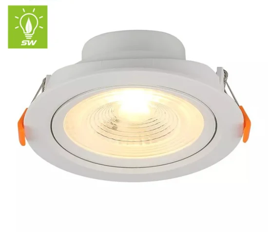 Nicht isolierter Eaglerise-Treiber, 100–240 V, 30 W, 50 W, Büro-Innenbeleuchtung, 90 lm/W Helligkeit, eingebettete Deckenleuchte, LED-Downlight mit 3000 K, 4500 K, 6500 K