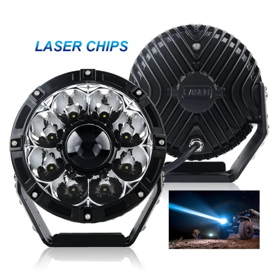 Kings Hochleistungs-Laser-LED-Fahrlicht, 1900 m Lichtentfernung, 7 Zoll, 8,5 Zoll, 9 Zoll, 145 W, LKW, 4 x 4, Offroad-Laser-LED-Arbeitslicht für Traktor, SUV, Jeep