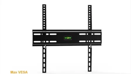 Universelle LCD-TV-Wandhalterung, feste TV-Halterung, max. Vesa 400 x 400 mm, schlanke TV-Halterung