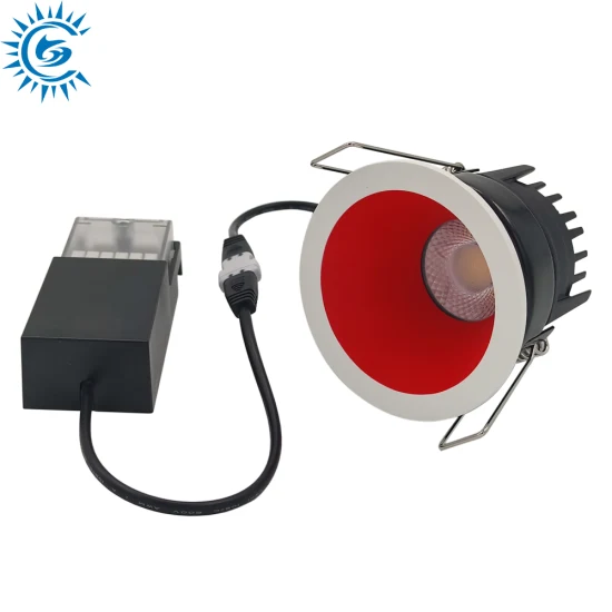 OEM 5W 6W 7W 8W 10W 3CCT Innen Dimmbar Wasserdicht IP65 Firerated LED COB Spotlight LED Downlight