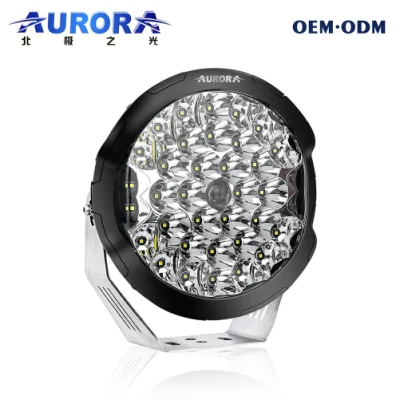 Aurora Runde 7 Zoll 9 Zoll Automotive LED Fahrlicht Auto Offroad Laser Arbeitslicht für 4X4 Autozubehör Jeep